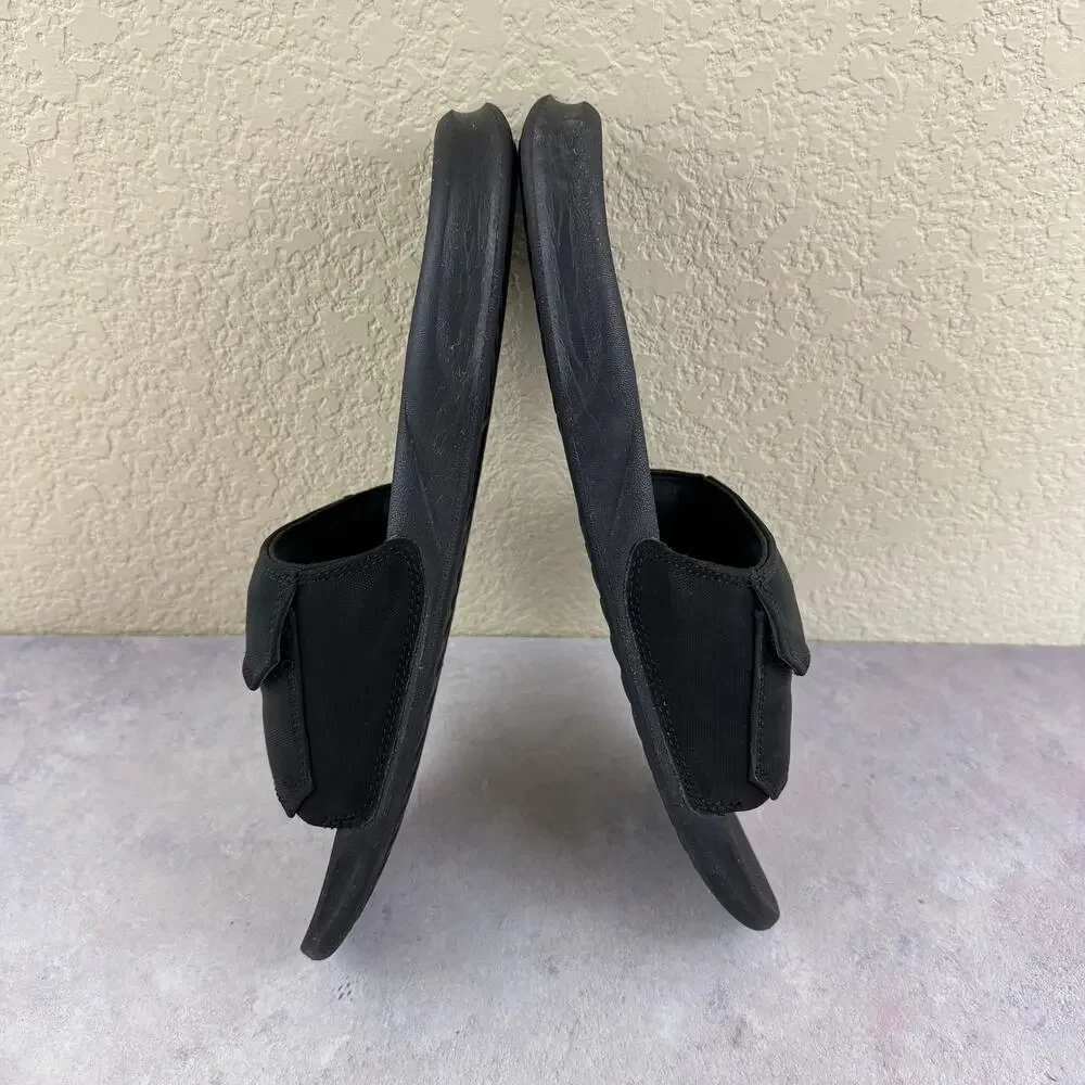 Reef Stash Slides Sandals Mens Size 12 Black Beach Casual Outdoor Summer